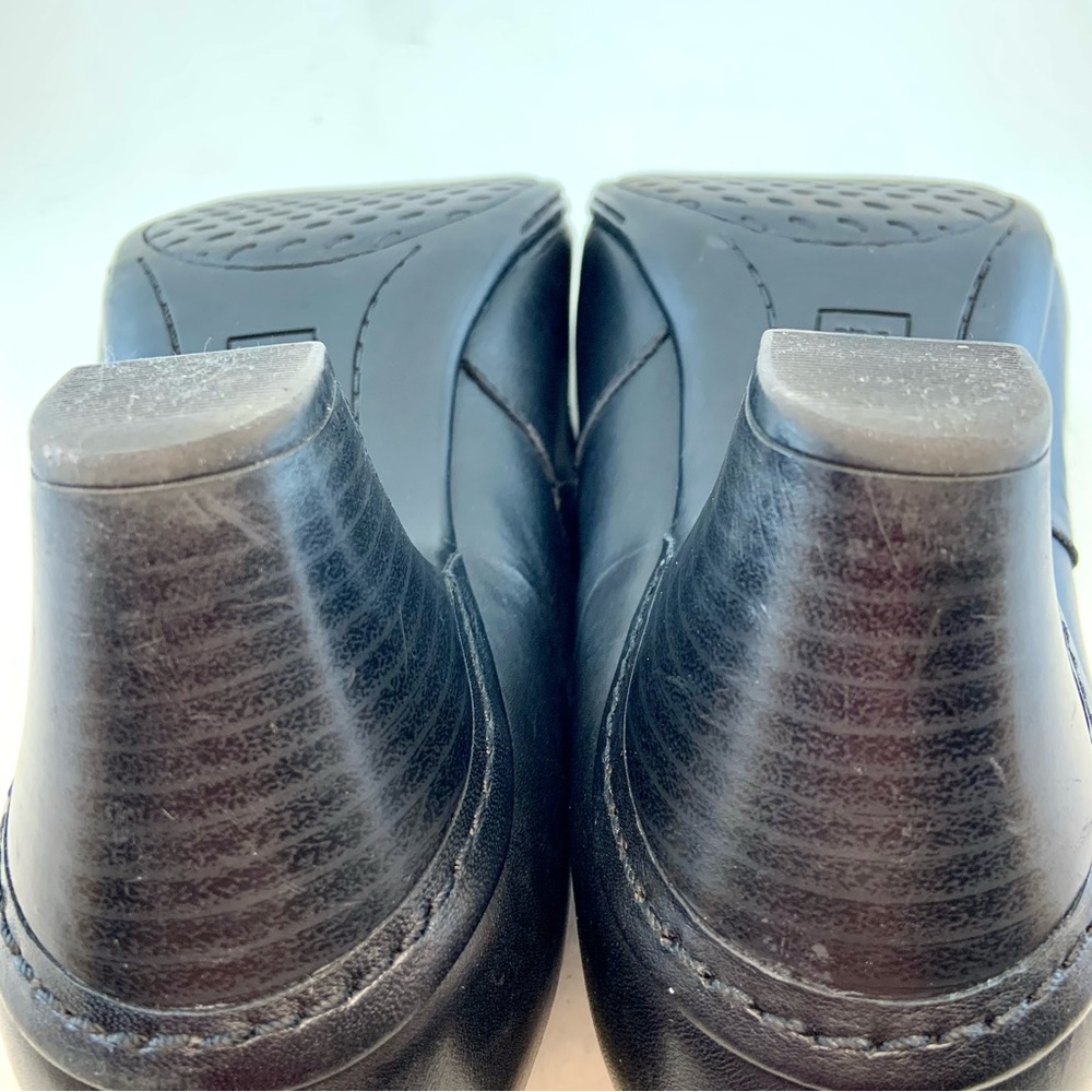 Cobb Hill New Balance Black Sadie Ruche Pleated Mary Jane Heels, size 10 M - Picture 9 of 12